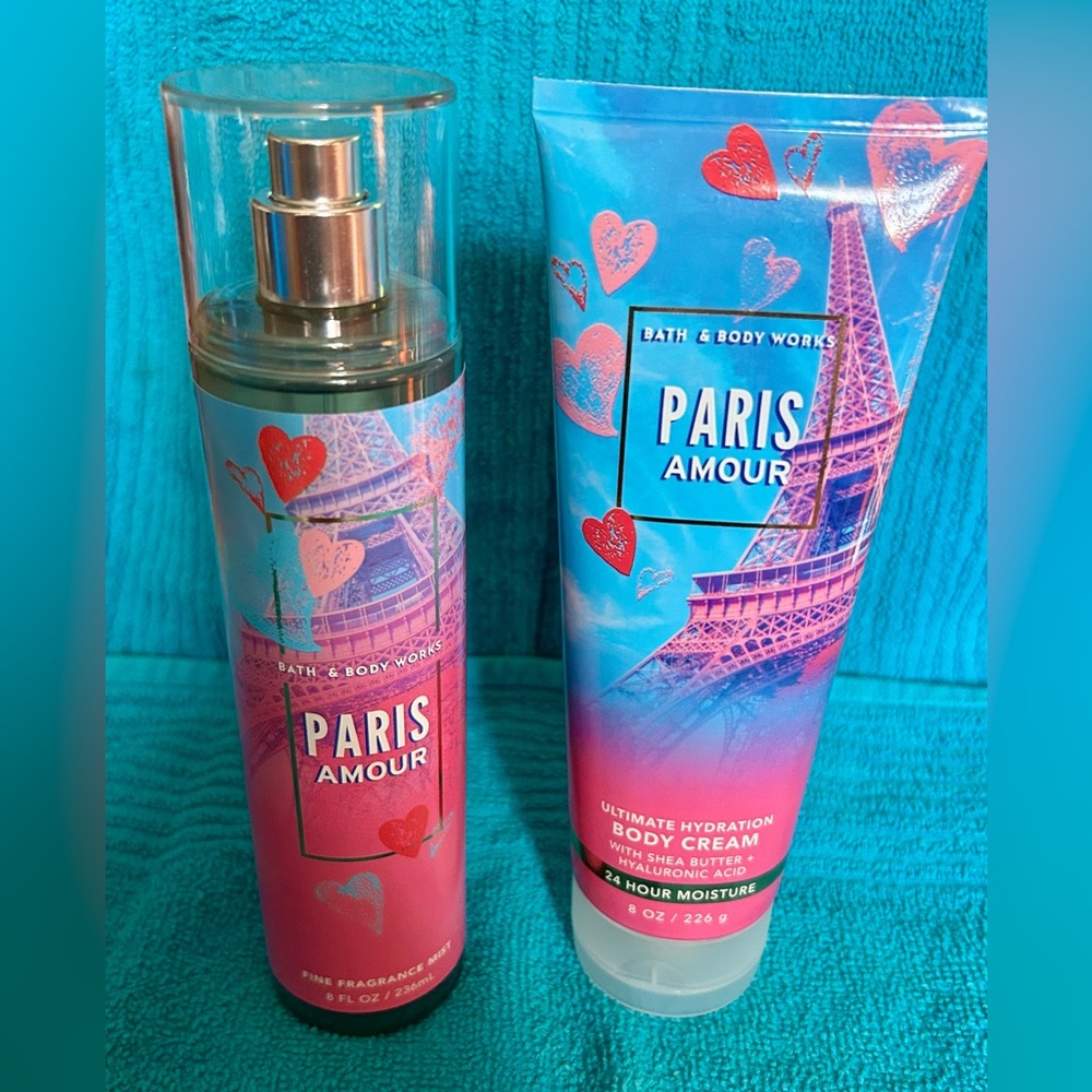 Bath & Body Works Paris Amour set
